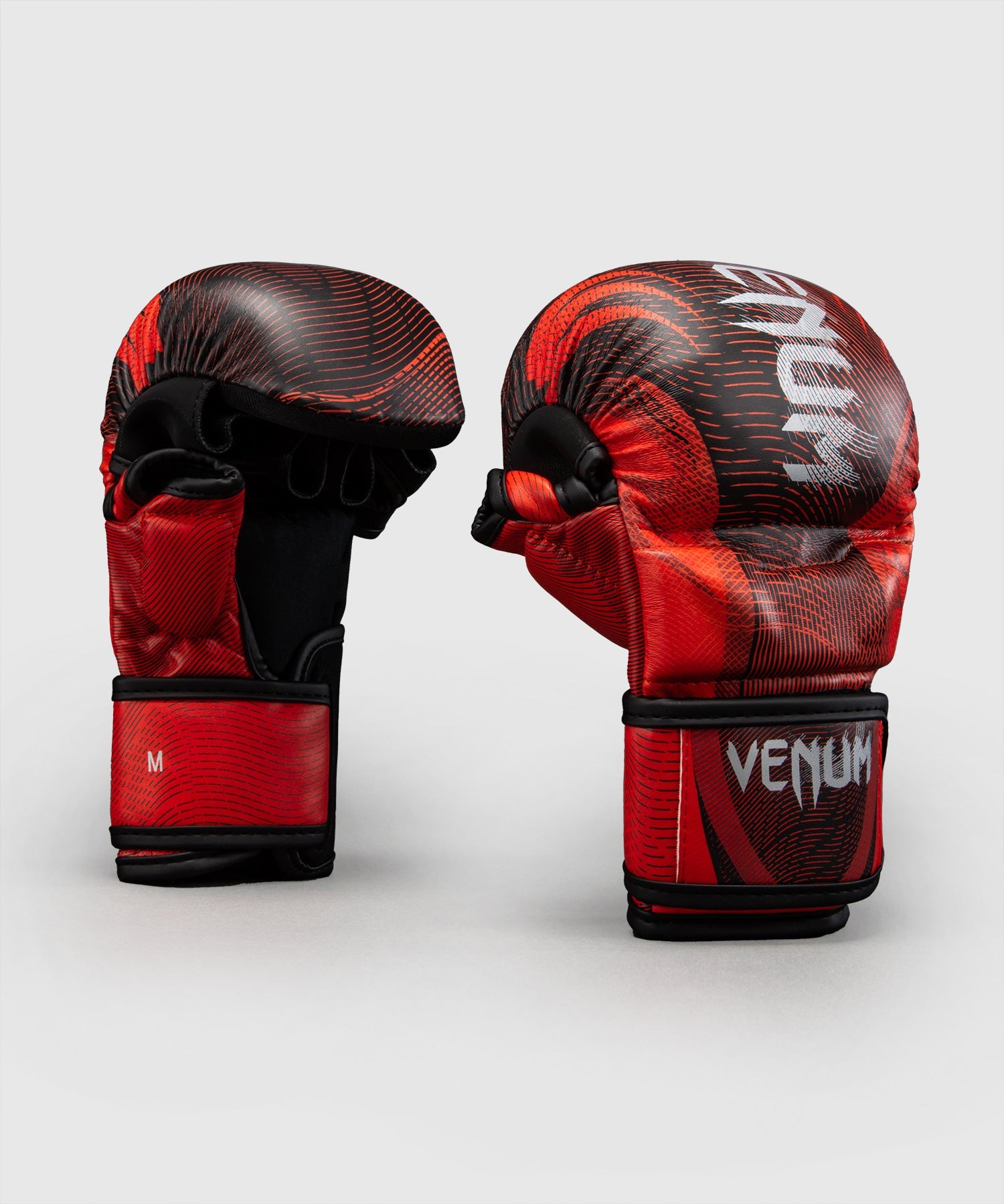 Rękawice MMA Venum Galactic 3.0 – Czerwone/Srebrne