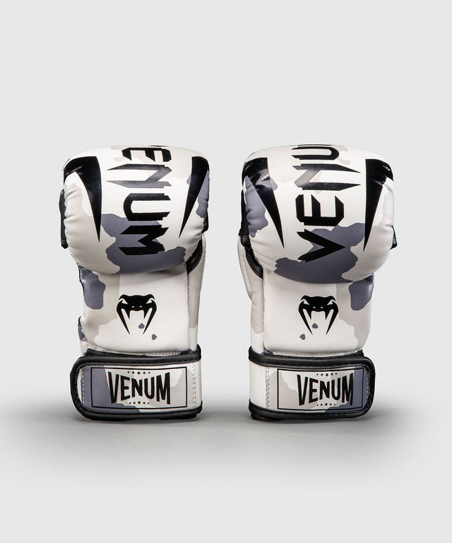 Venum MMA sparringshandsker Elite – Hvid/Grå