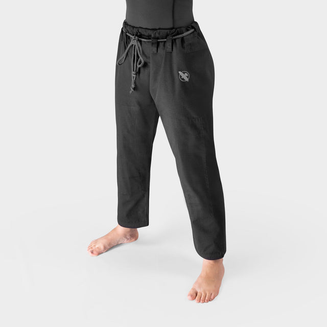 Pantaloni BJJ Hayabusa Core Ripstop da donna – Nero