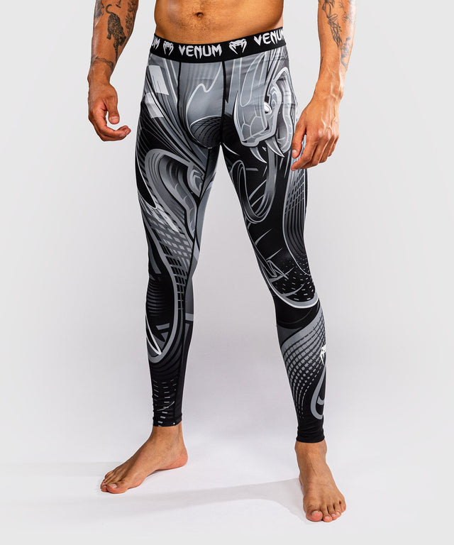 Venum Kompressions-Shorts Crimson Viper 2.0 – Schwarz/Grau