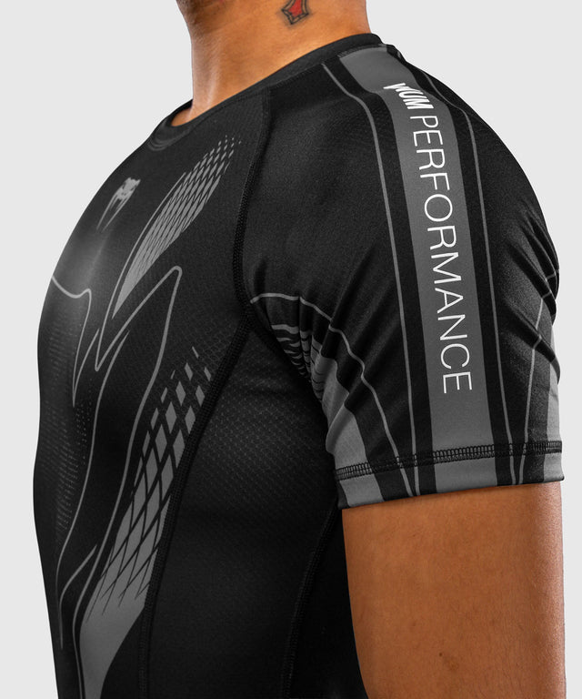 Venum Rashguard Amazonia Reborn Short Sleeves – Black/Grey