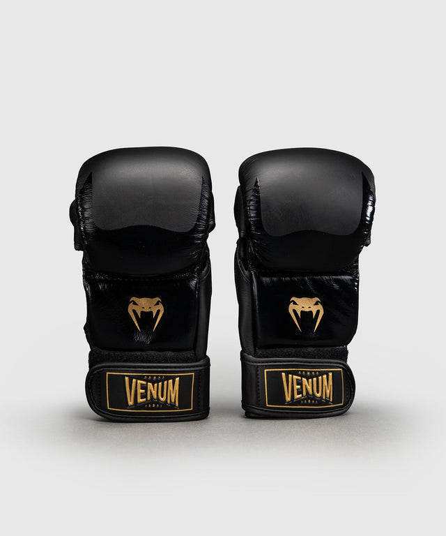MMA rukavice Venum Attack 2.0 – Černé/Zlaté