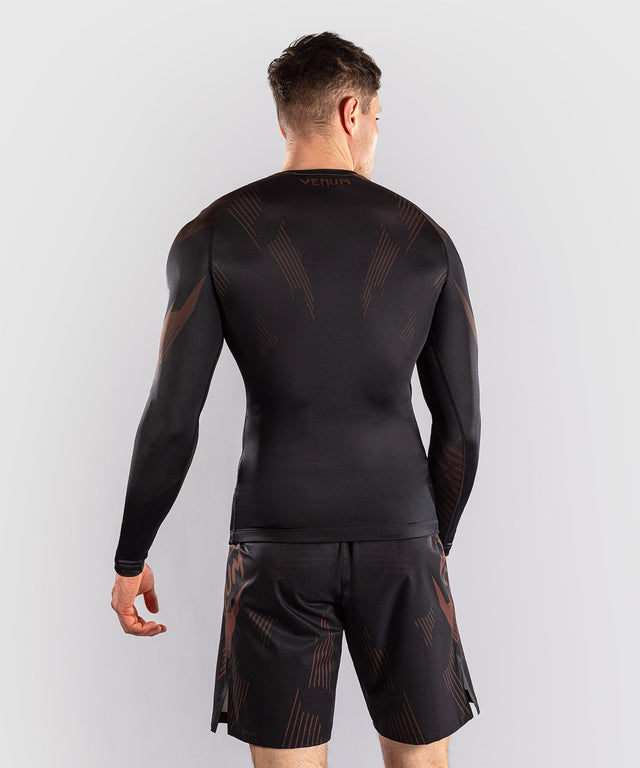Rashguard Venum No-Gi 6.0 – Černá/Hnědá