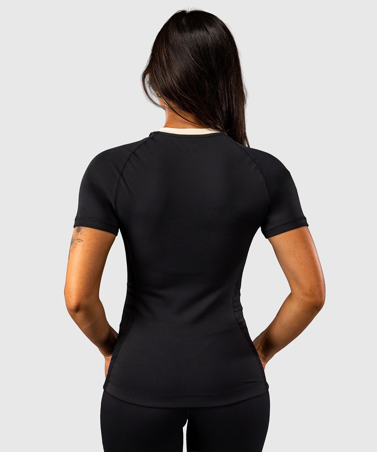 Rashguard Venum Viper maniche corte da donna – Nero