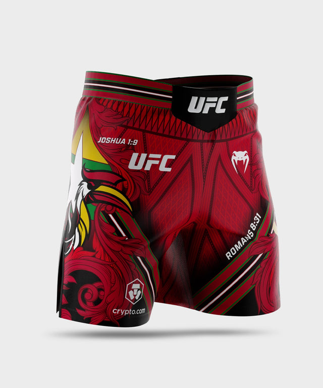 Venum UFC MMA-Shorts Adrenaline Unrivaled Josh Van – Rot