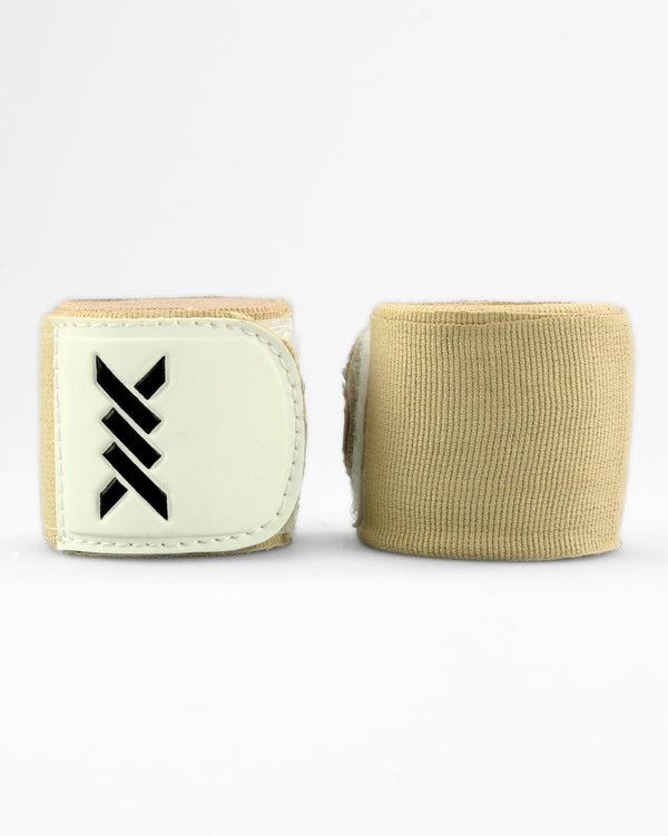 Caged Hand wraps Essential - Sand (including laundry bag)