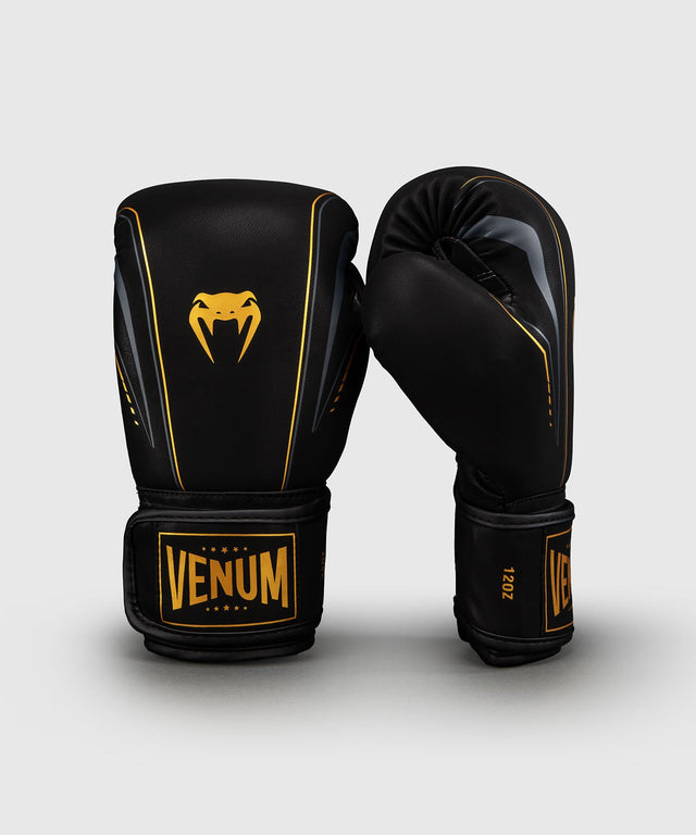 Luvas de boxe Venum Streamline – Preto/Ouro