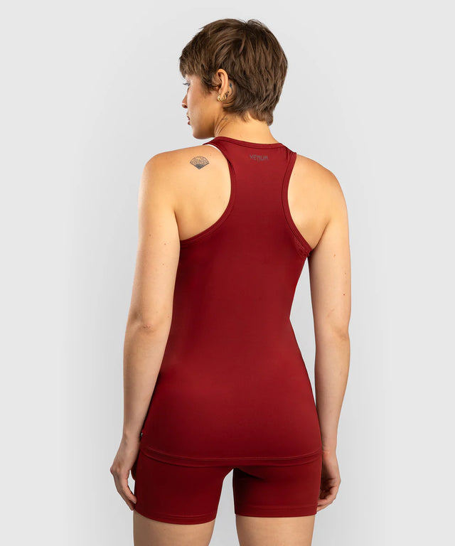Camiseta de tirantes Venum Serpenti para mujer – Burdeos