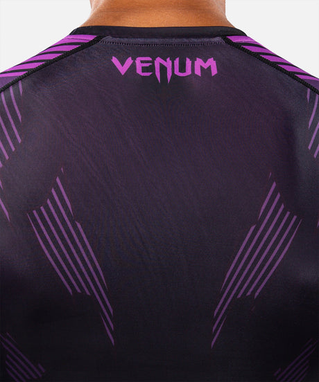 Rashguard Venum No-Gi 6.0 s dlouhými rukávy – Černá/Fialová