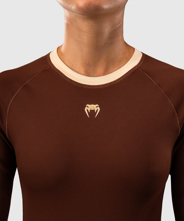 Venum Viper Rashguard långärmad för damer - Brun