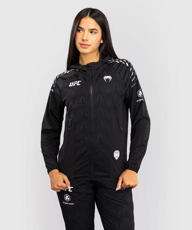 Camisola com capuz Venum UFC Zenith para mulher – Preto