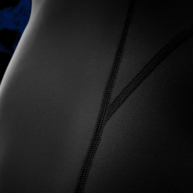 Shorts de compression BJJ Hayabusa x UFC – Noir/Bleu