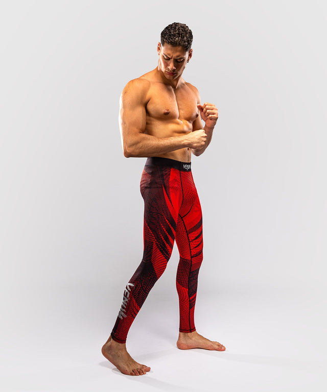 Venum Kompressionsshorts Galactic 3.0 Spats – Röd/Silver