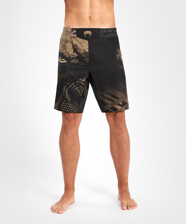 Spodenki MMA Venum Gorilla Jungle – Czarne/Piaskowe