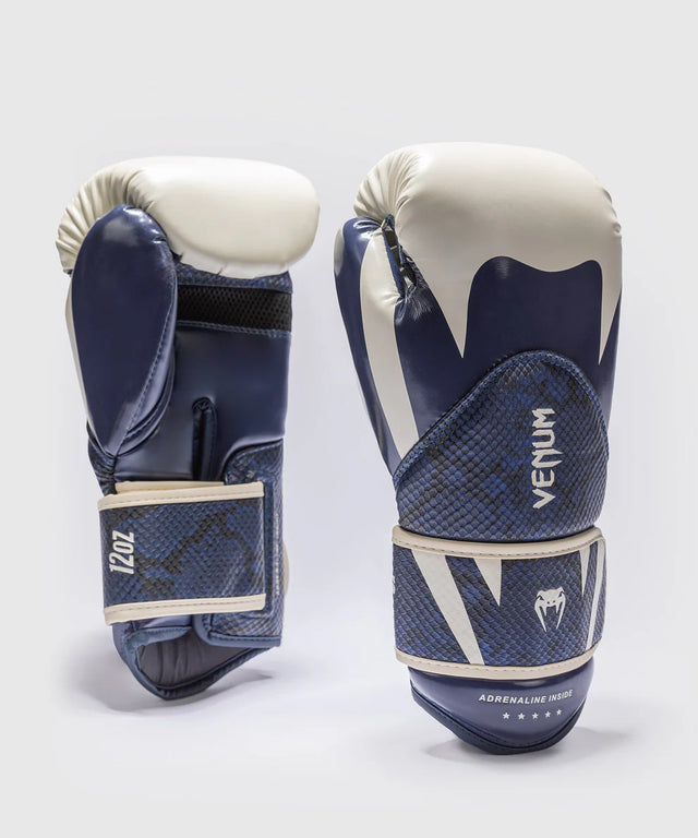 Gants de boxe Venum Challenger 4.0 Scales – Bleu minuit