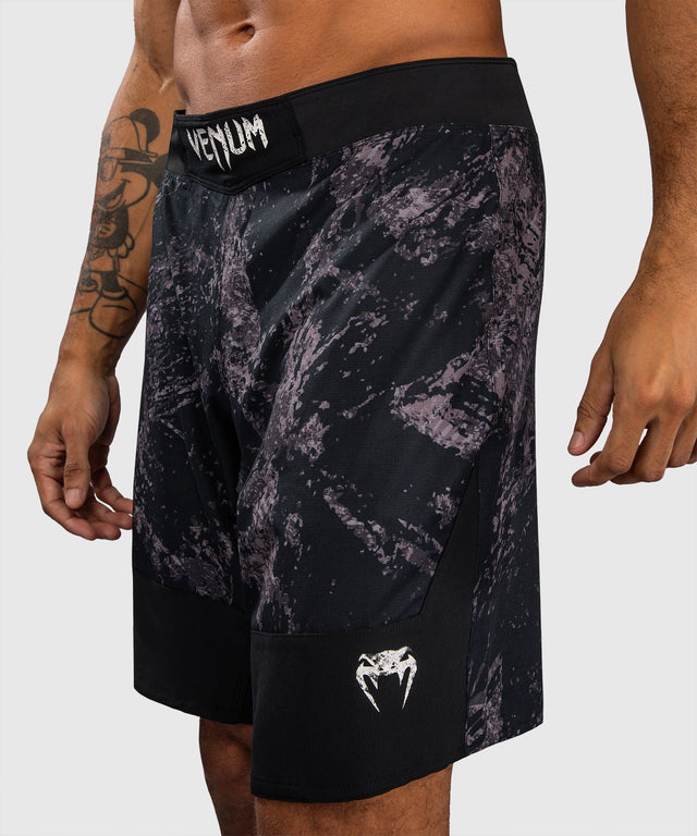 Shorts de MMA Venum Rage & Workout – Noir/Gris