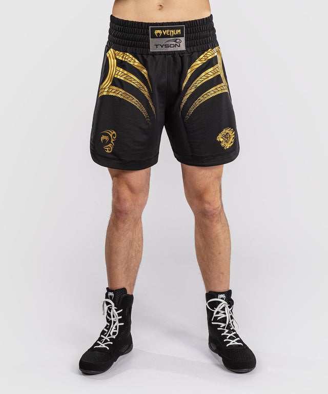 Venum x Mike Tyson Tiger Bokseshorts - Sort/Guld