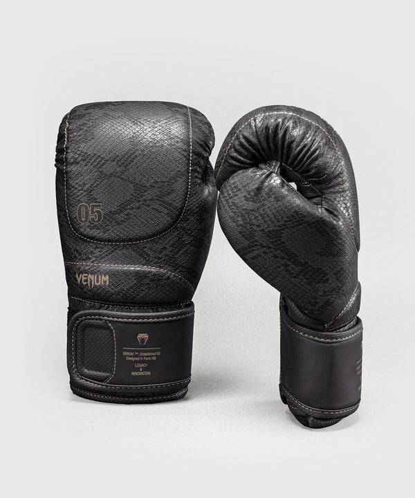 Gants de boxe Venum Impact Evo Scales – Gris foncé