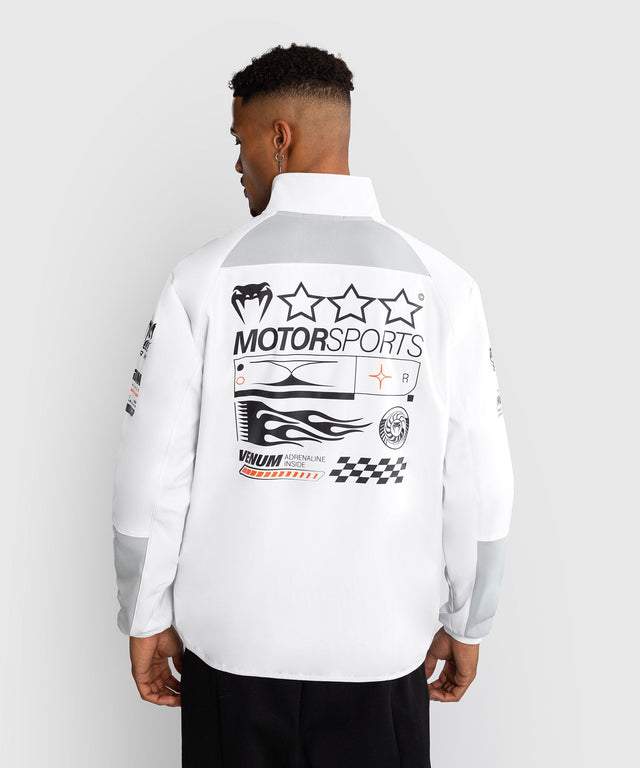 Giacca Softshell Venum Motorsport – Bianco