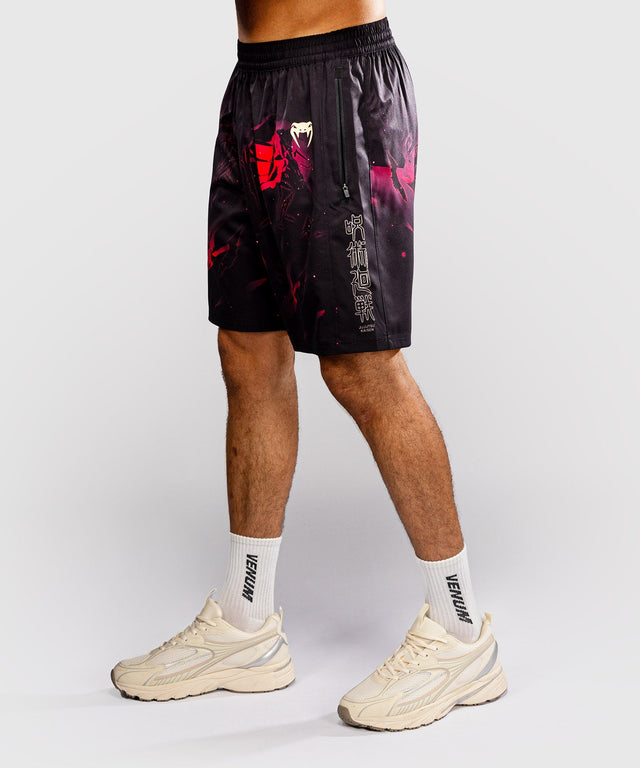 Venum Training shorts x Jujutsu Kaisen Itadori – Black/Red