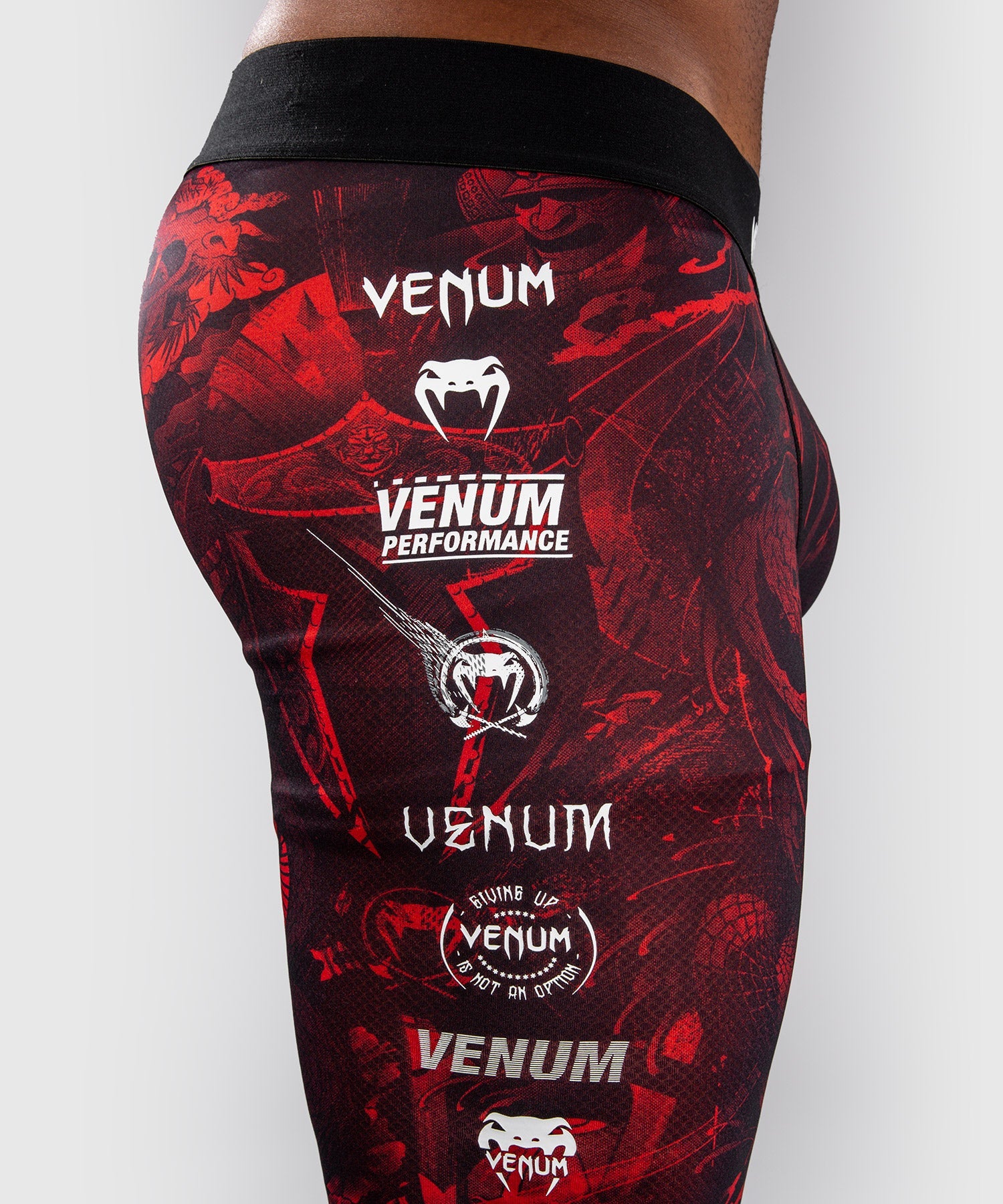 Mallas de compresión Venum 20th Anniversary – Negro/Rojo