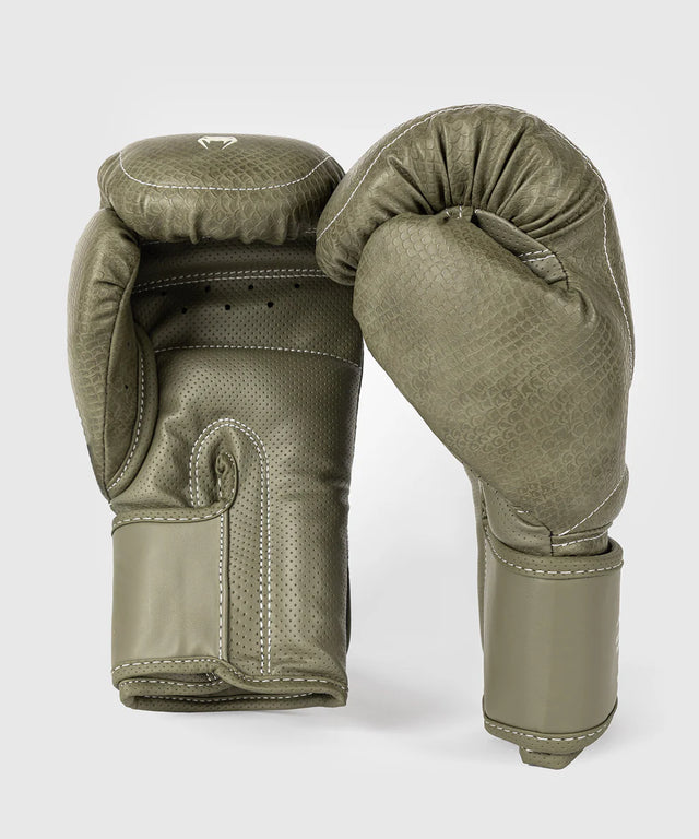 Venum Impact Evo Scales Boxningshandskar – Armé-grön