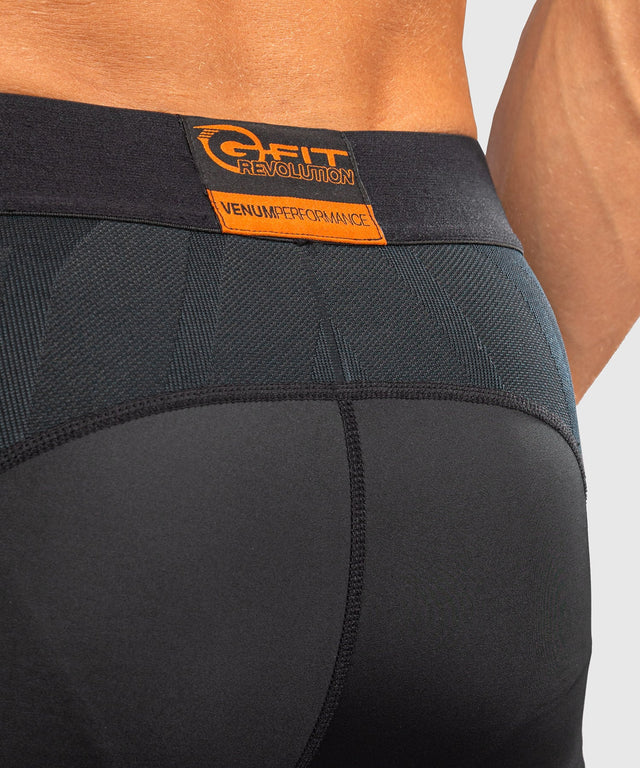 Venum G-Fit Revolution Compression shorts – Black/Bronze