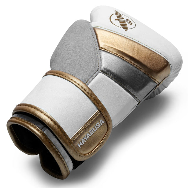 Hayabusa Boxhandschuhe T3 Kinder – Weiß/Gold