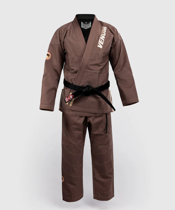 Kimono de BJJ Venum Elite 5.0 – 450 – Marrón oscuro