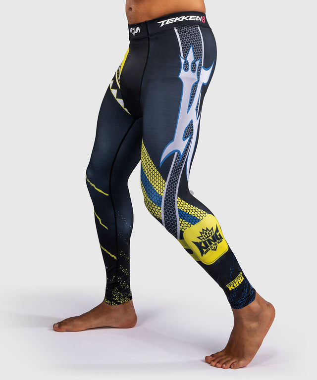 Venum Spats TEKKEN 8 King Sort/Gul