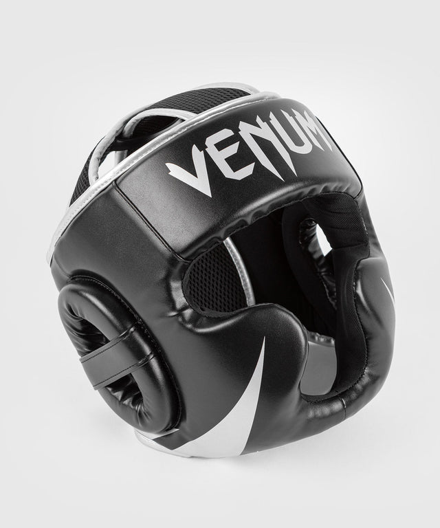 Venum Kopfschutz Challenger – Schwarz/Silber