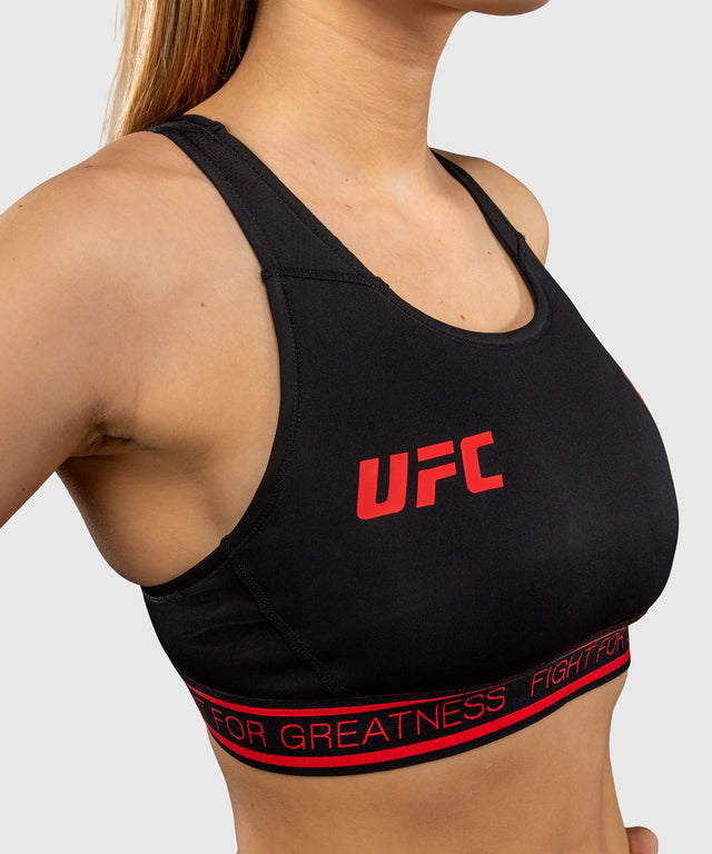 Venum UFC Sport-bh Unity til kvinder - Sort