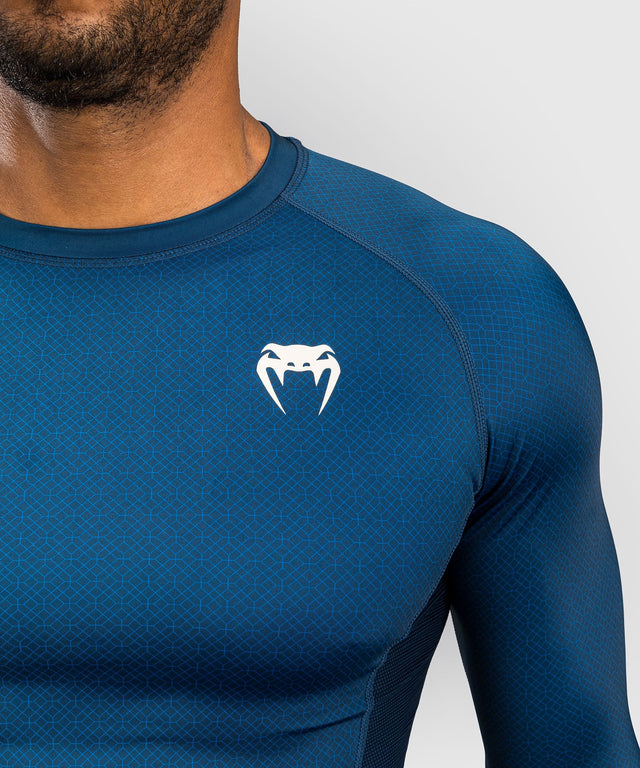 Rashguard Venum x Roger Gracie Academy Maniche lunghe – Blu