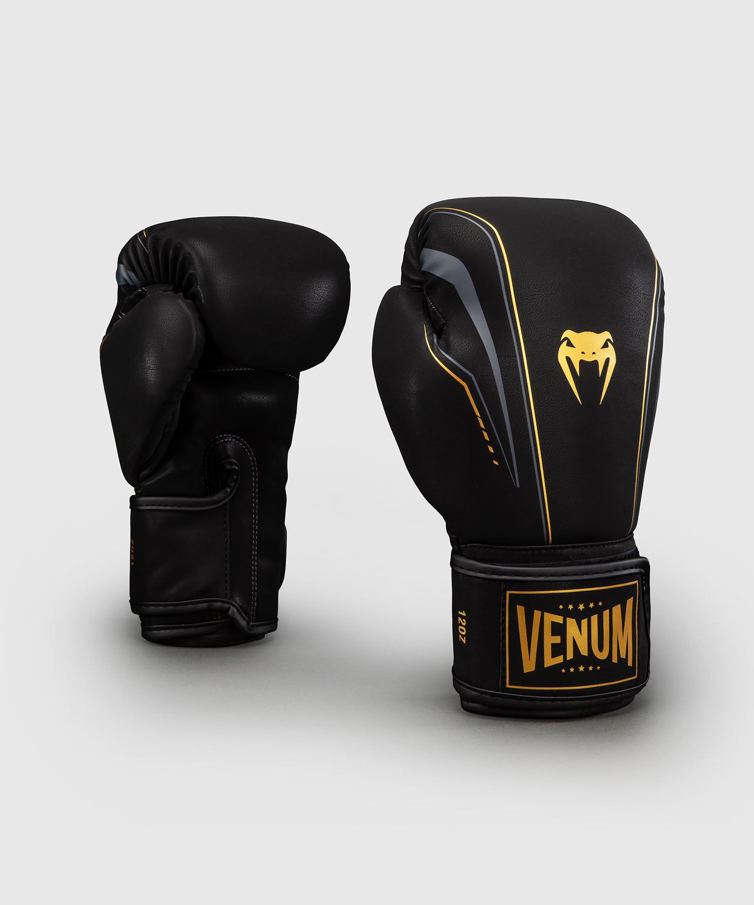 Luvas de boxe Venum Streamline – Preto/Ouro