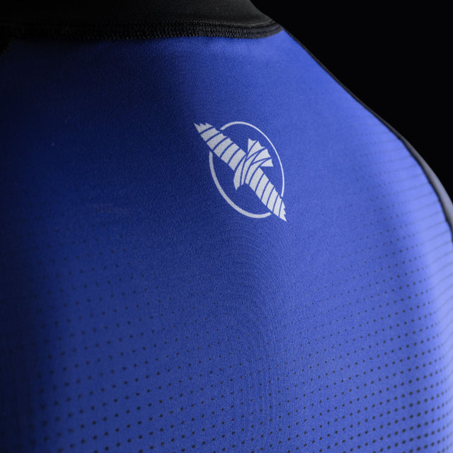 Hayabusa Rashguard Pro Ranked Kurzarm Damen – Blau