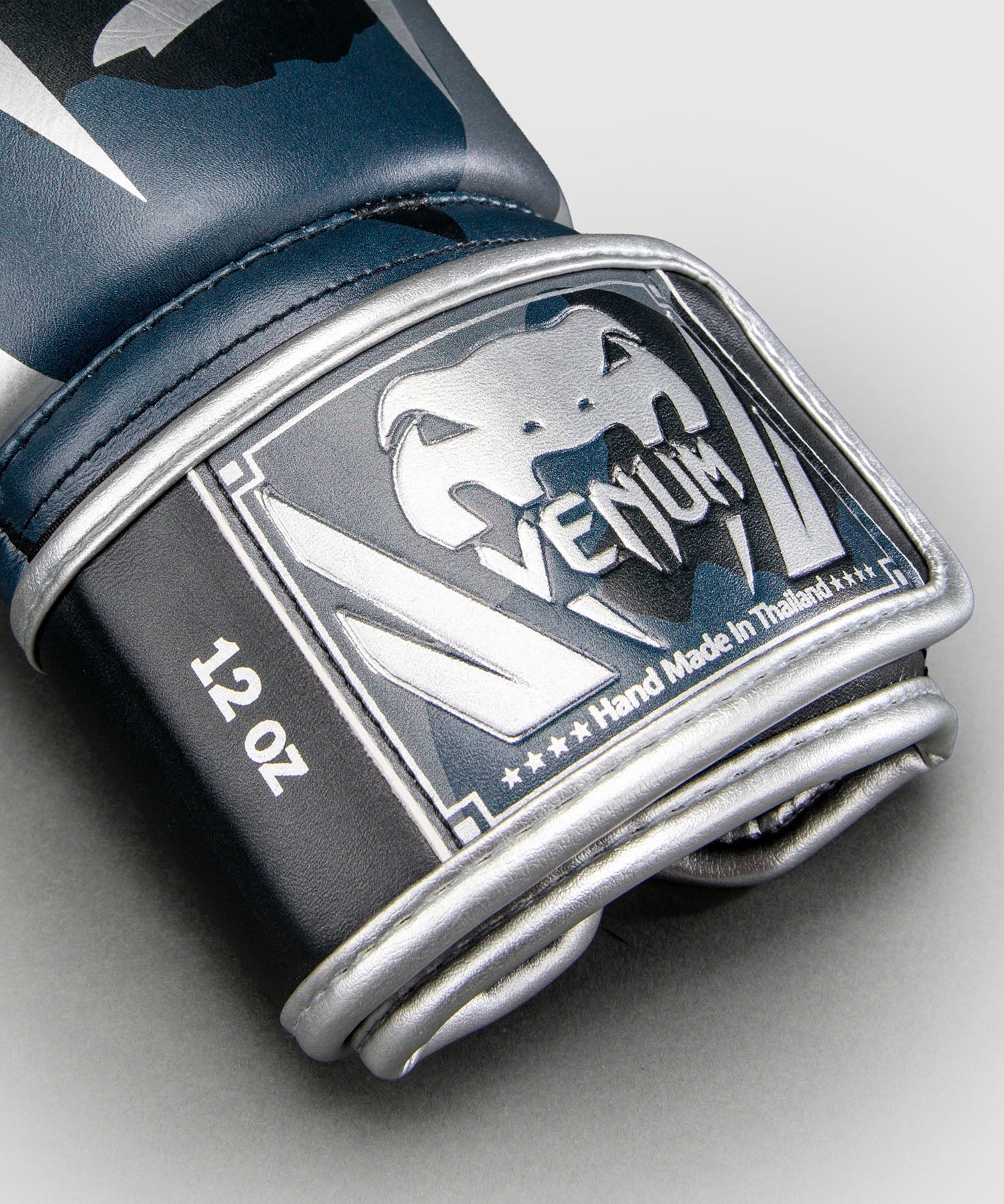 Venum Luvas de boxe Elite Camo – Azul-marinho-escuro/Azul