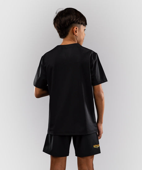 Venum T-Shirt Classic Dry Tech Kids - Black/Gold