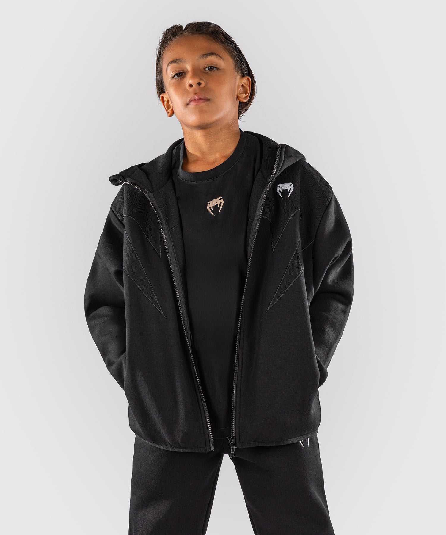 Venum Træningsjas Attack Fleece & Weave Børn – Sort