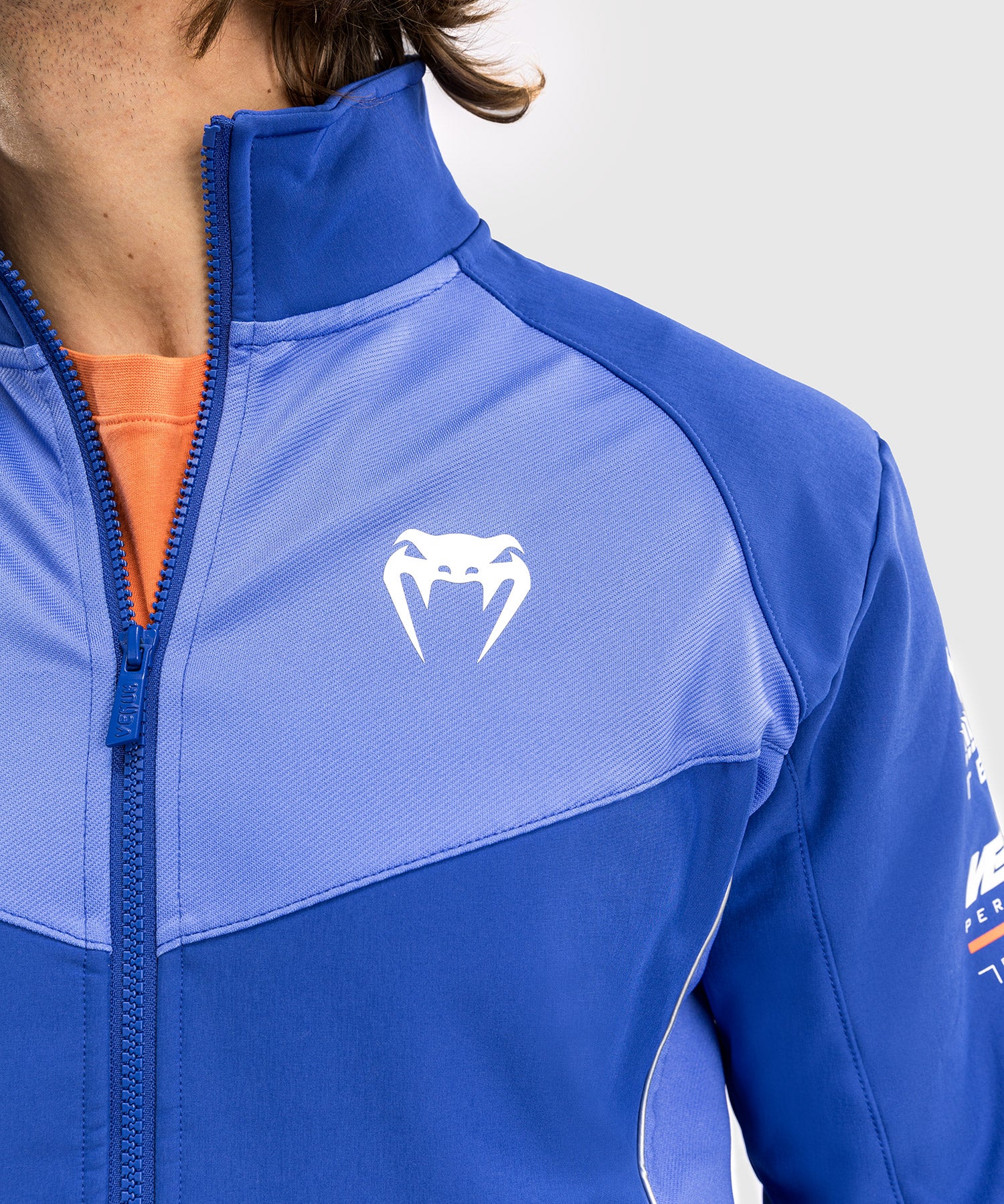Kurtka Venum Motorsport Softshell – Królewski Niebieski