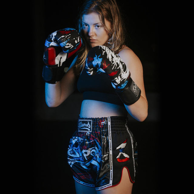 Pantaloncini Muay Thai 8 WEAPONS Cut Like A Blade 2.0 – Nero