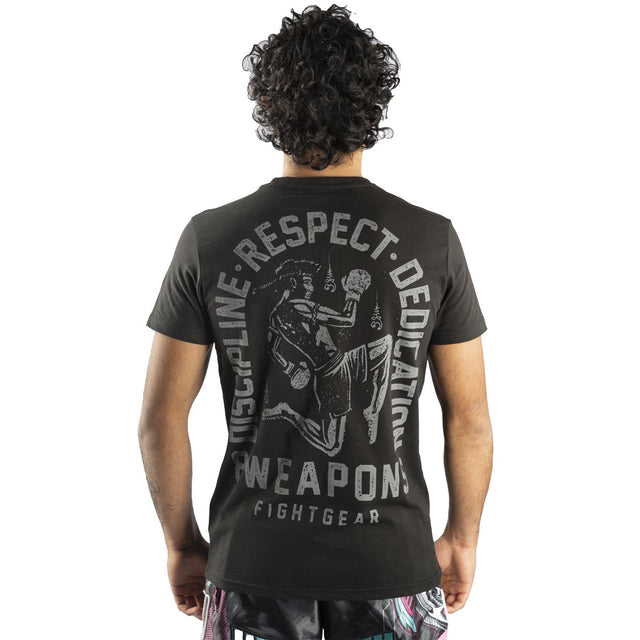 T-shirt 8 WEAPONS Tombstone – Nero