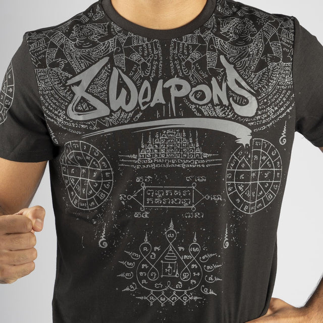 Camiseta 8 Weapons Yantra - Negro