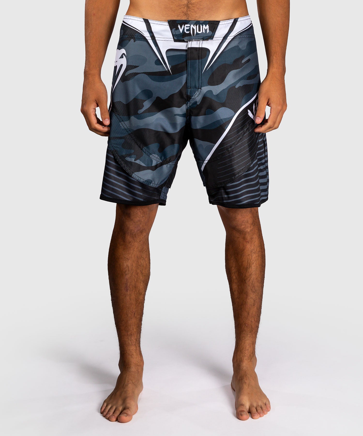Pantalones de MMA Venum Camo Hero – Azul marino oscuro/Azul