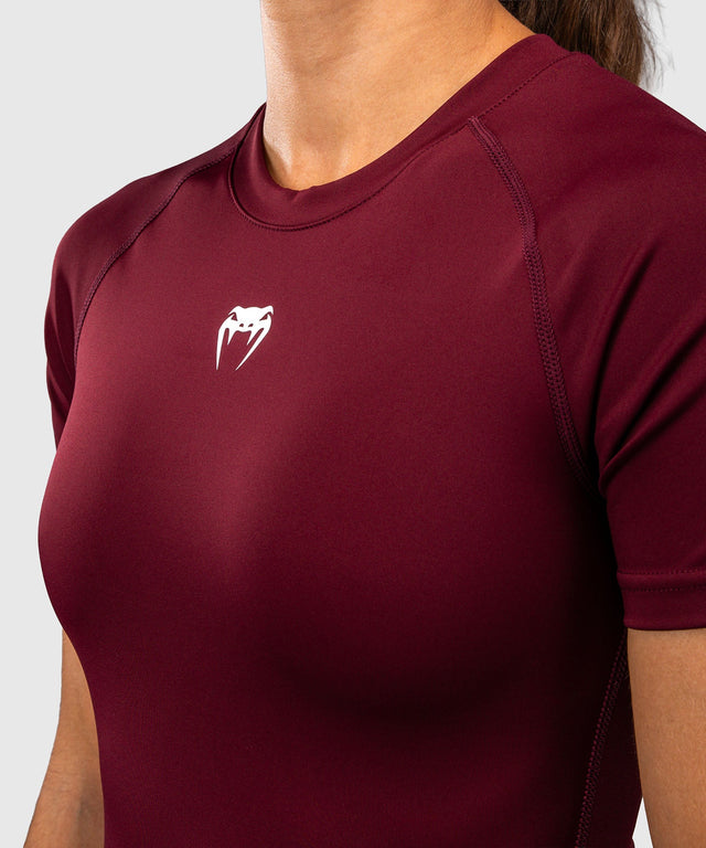 Rashguard Venum Aero XT manches courtes – Prune