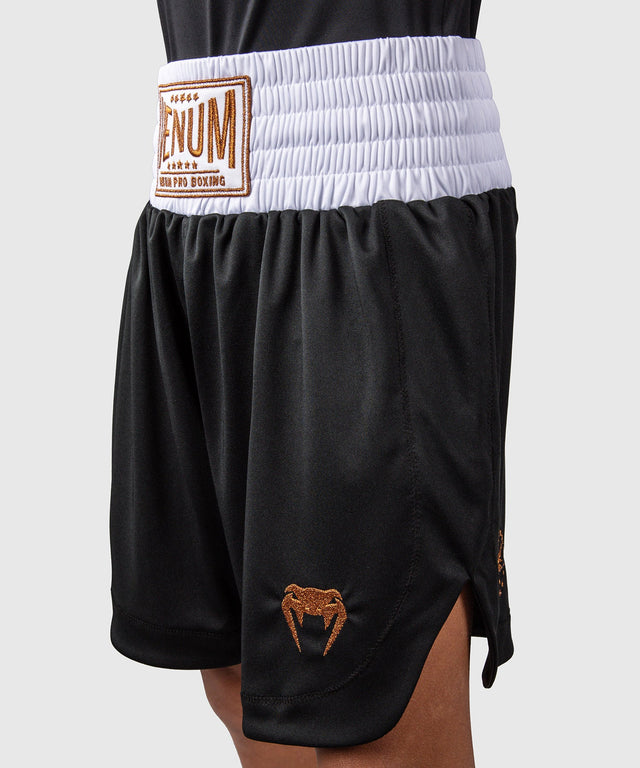Venum Boxningsshorts Classic Barn - Svart/Guld