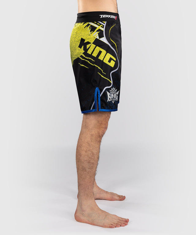 Shorts de MMA Venum x TEKKEN 8 King – Noir/Jaune