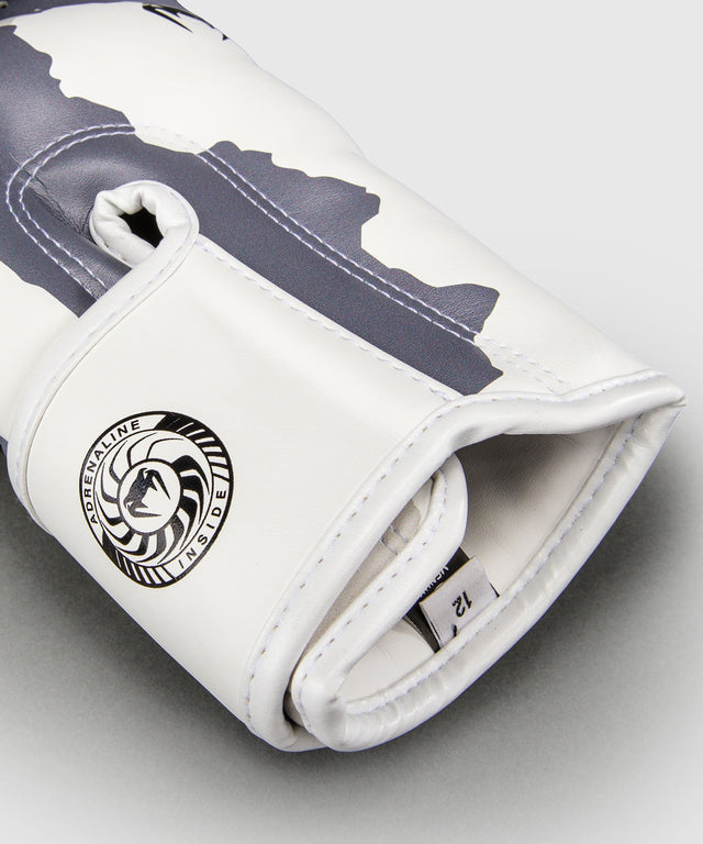 Guantoni da boxe Venum Elite – Bianco/Grigio melange