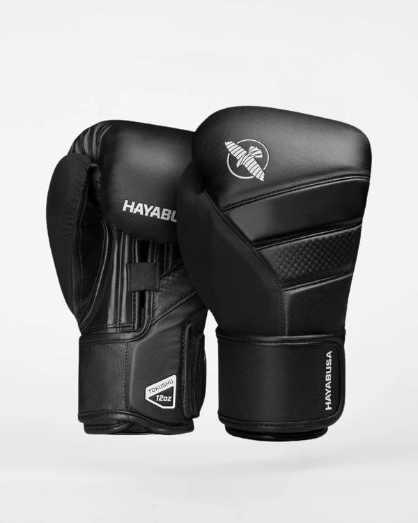 Rękawice bokserskie Hayabusa T3 – Czarne