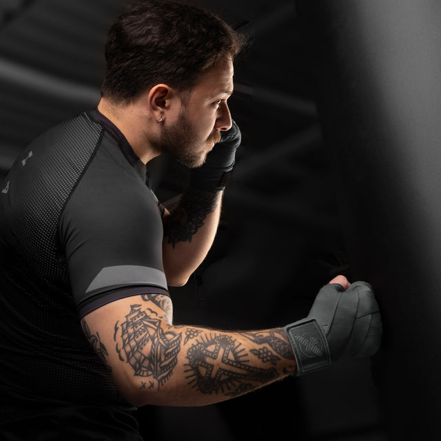 Bandaje de box Hayabusa Knuckle Guard – Gri