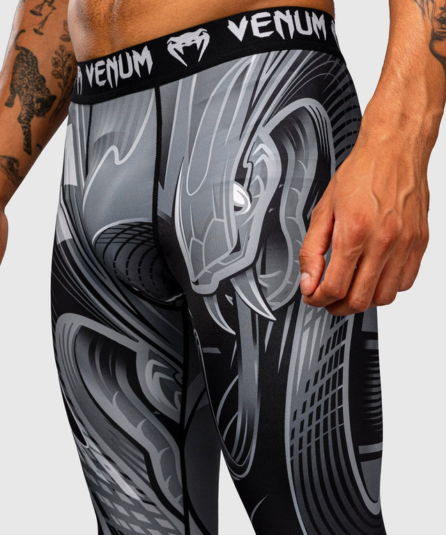 Venum Kompressions-Shorts Crimson Viper 2.0 – Schwarz/Grau